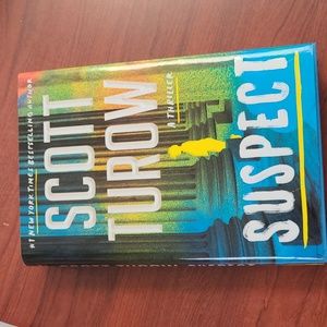 Hard cover Suspect a thriller by Scott Turow best seller police detective